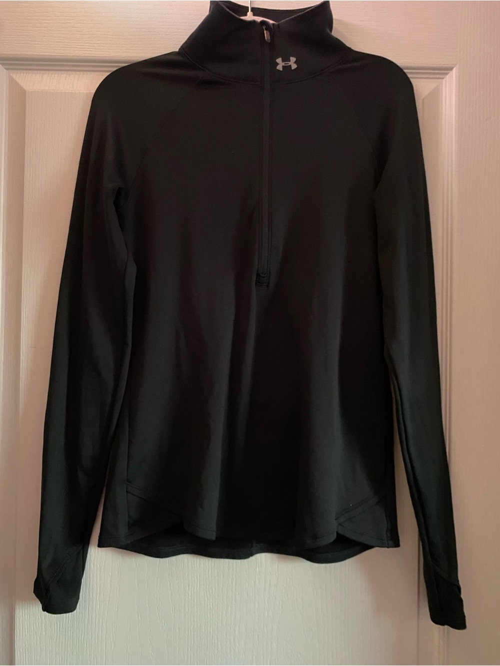 Under Armour Women's Black Quarter-Zip Performance Pullover